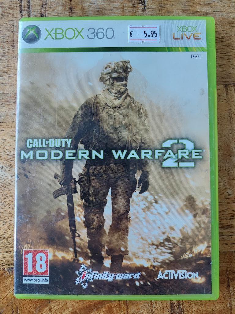Call of Duty: Modern Warfare 2, Xbox 360, PAL, CIB, Spelcomputers en Games, Games | Xbox 360, Gebruikt, Vanaf 18 jaar, Shooter