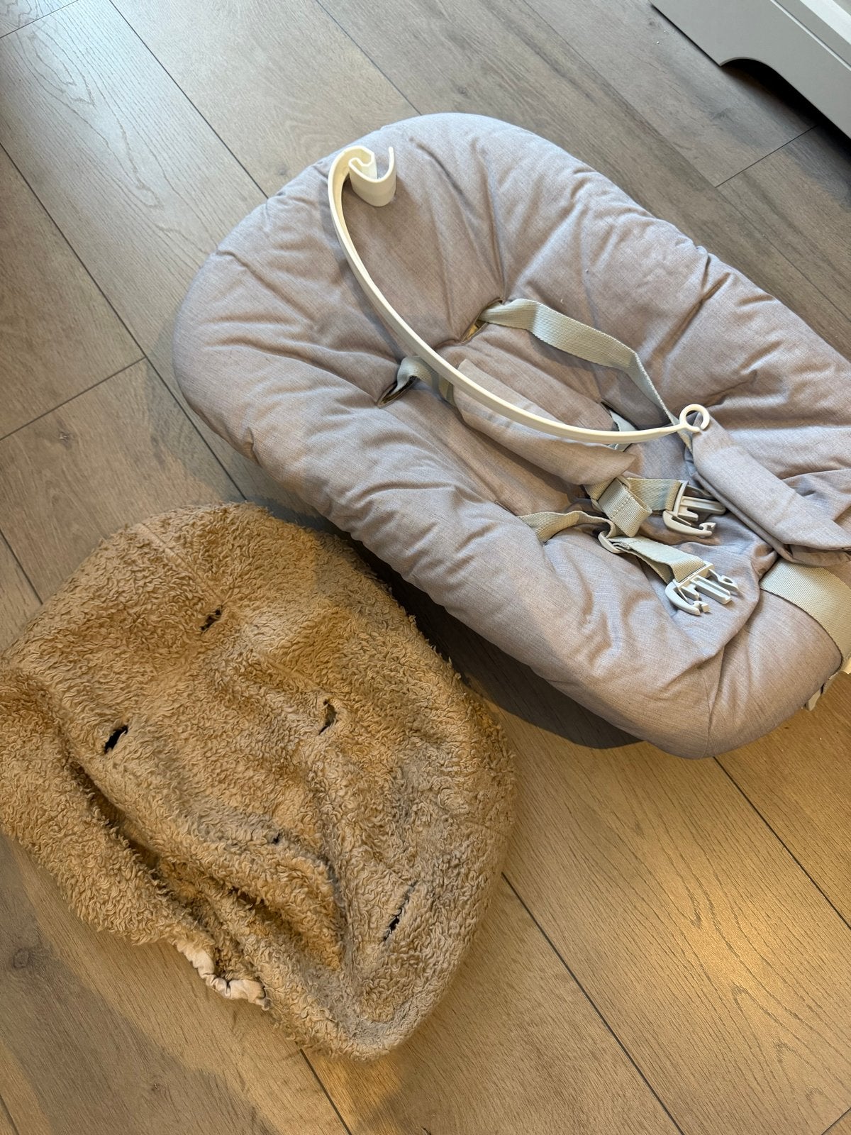 Stokke Tripp Trapp Newborn Set met hoes, Ophalen, Zo goed als nieuw, Overige typen, Gordel(s)