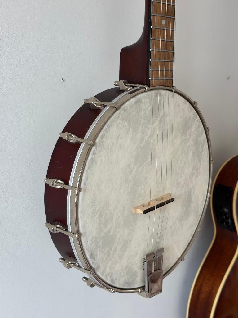 Recording King RKOH-05 Dirty 30s Open-Back Banjo, Muziek en Instrumenten, Ophalen, Zo goed als nieuw, 5-snarige of Bluegrassbanjo