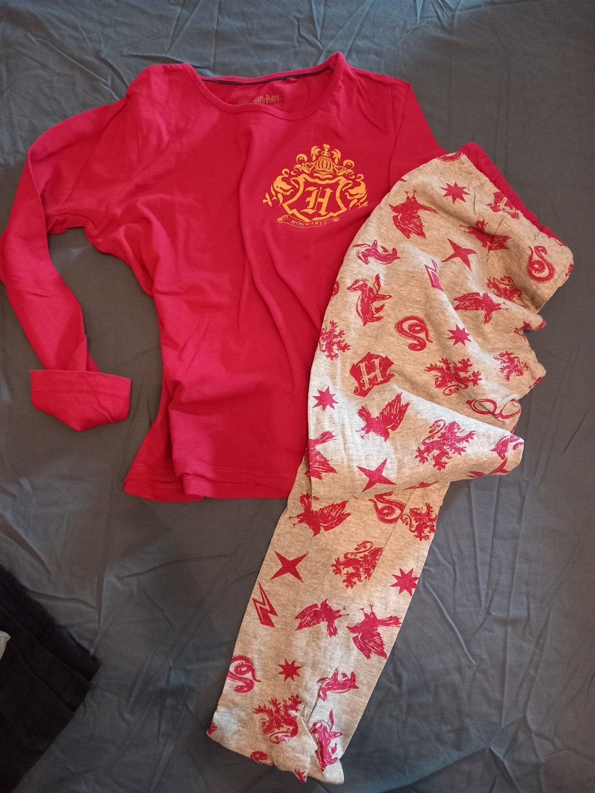 2 x Harry Potter pyjama's maat 146/152, Ophalen of Verzenden, Zo goed als nieuw, Jongen of Meisje, Nacht- of Onderkleding