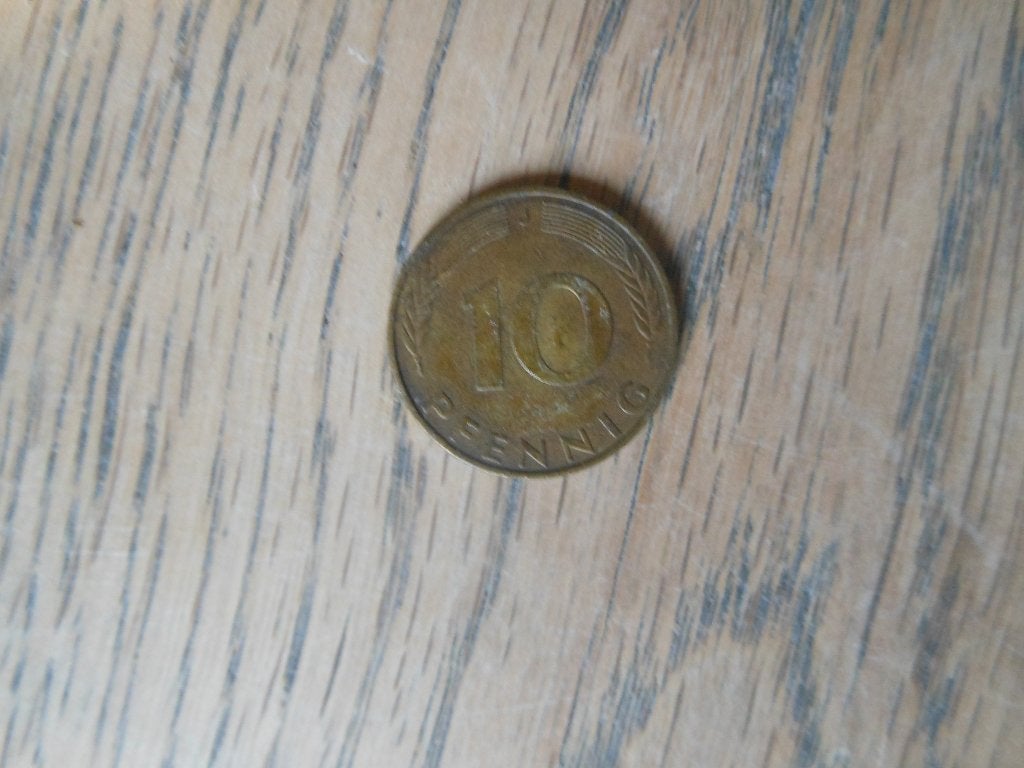 Te koop10 Pfenning 1990 Bundesrepublik Deutschland Duitsland, Ophalen of Verzenden, Duitsland, Losse munt
