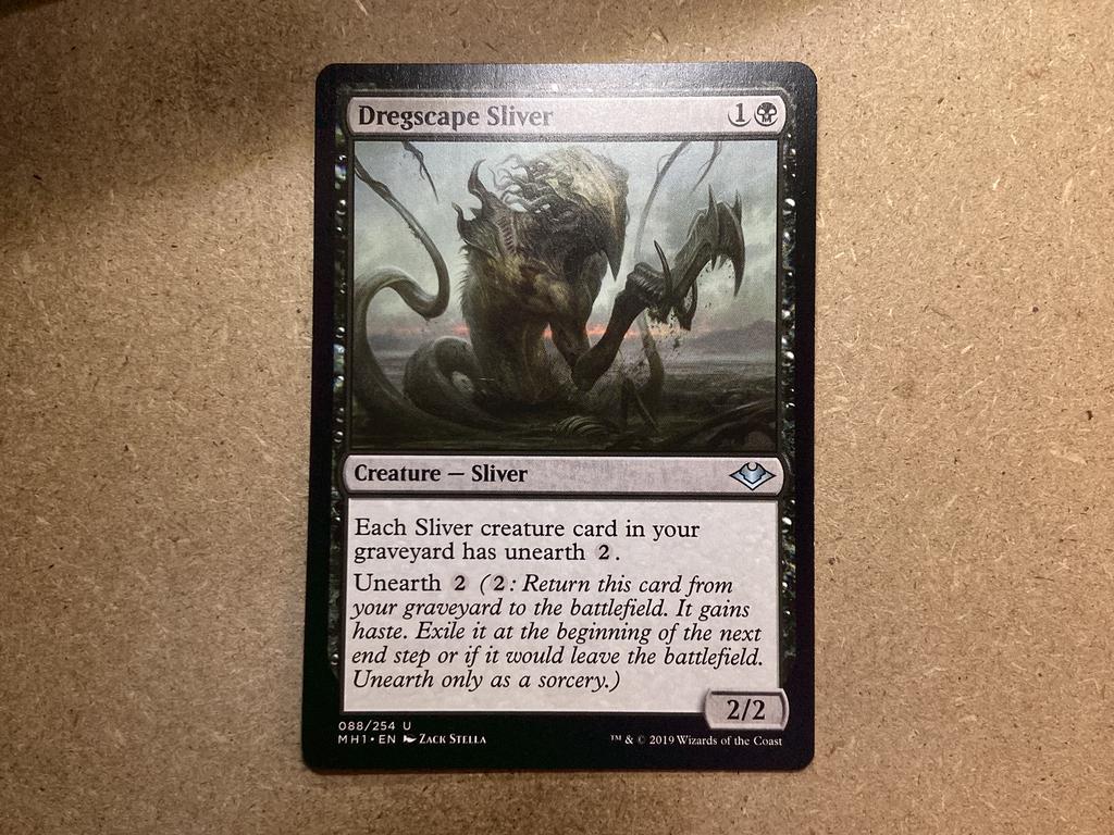 1x Dregscape Sliver [088/254] (Near Mint), Ophalen of Verzenden, Zo goed als nieuw, Losse kaart