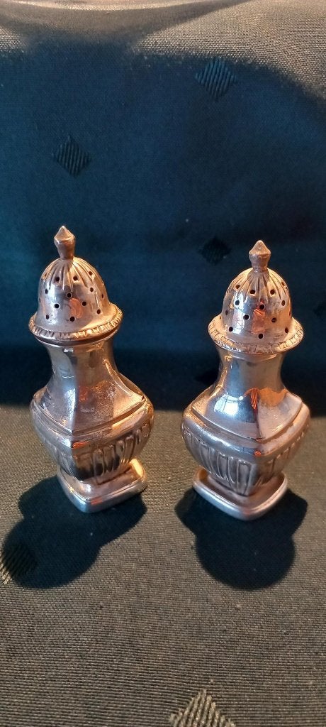 Antieke zoutvaatjes zilver 92.5 Brits., Ophalen of Verzenden, Zilver