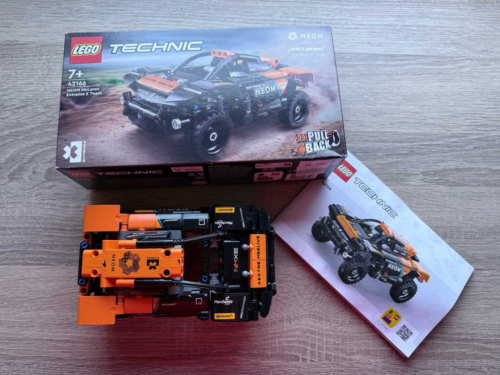 LEGO Technic 42166 NEOM McLaren Extreme E Raceauto, Ophalen of Verzenden, Zo goed als nieuw, Overige merken