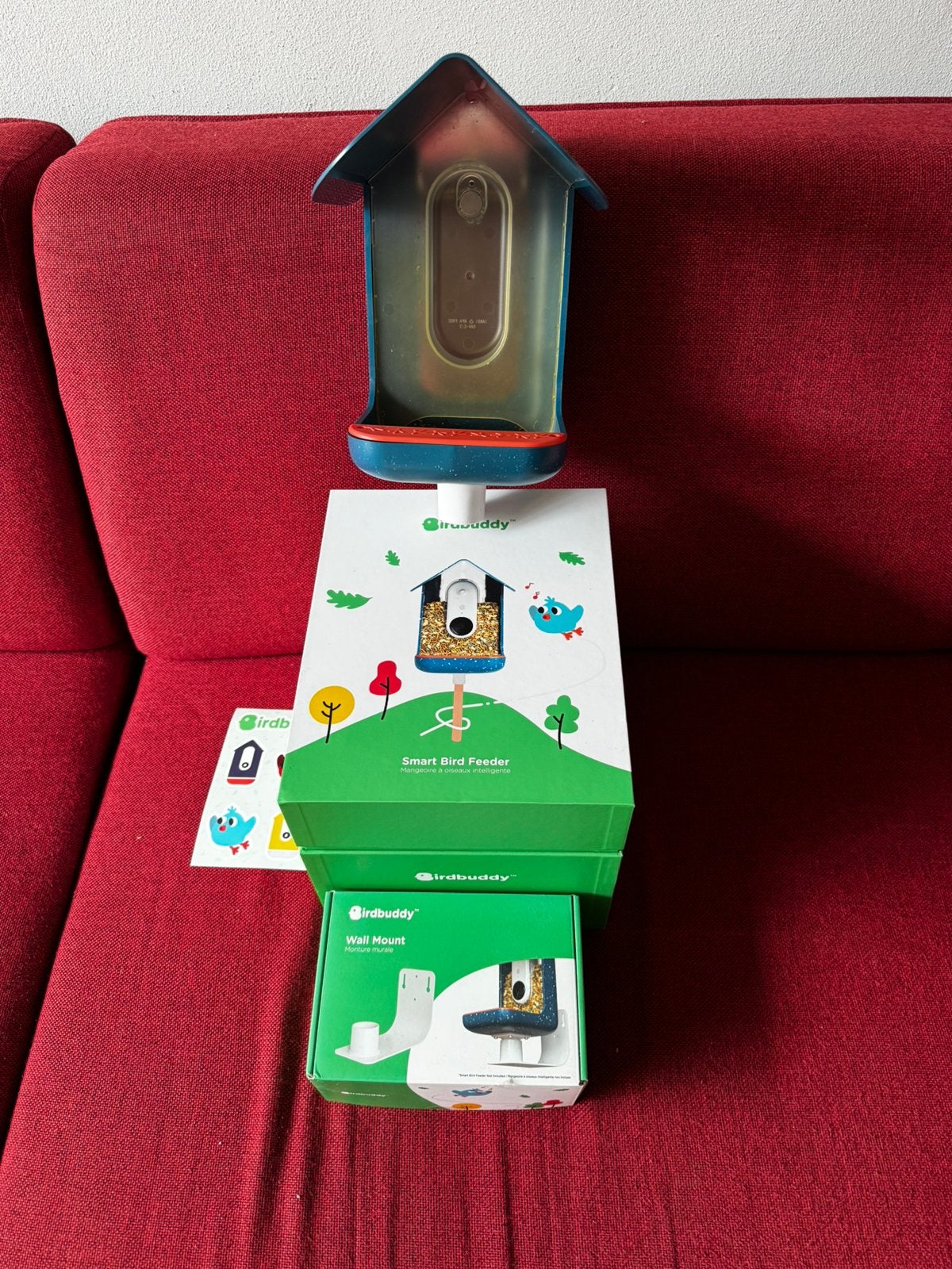 Birdbuddy compleet met muursteun, Ophalen of Verzenden, Zo goed als nieuw