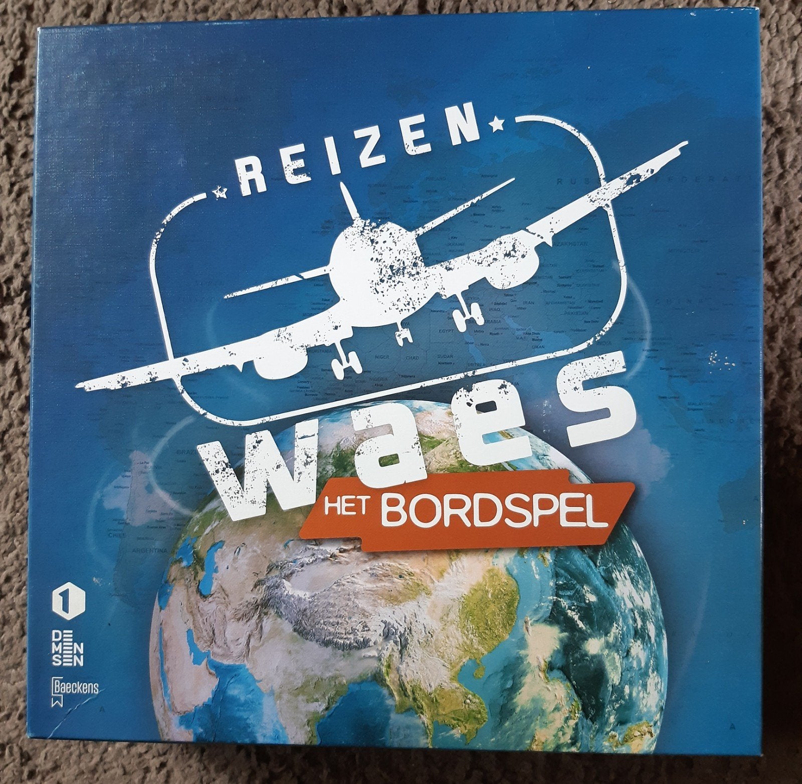 Reizen Waes bordspel, Drie of vier spelers, Ophalen of Verzenden, Gebruikt, Baeckens