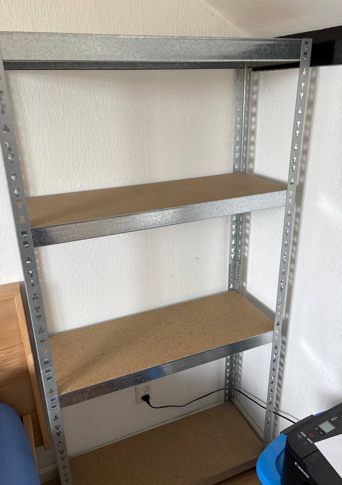 Stevige stellingkast, Ophalen, Gebruikt