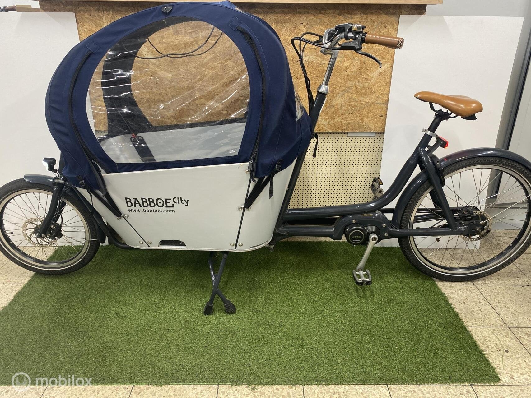 BABBOE CITY E MOUNTAIN 2022 ELEKTRISCH BAKFIETS GOEDGEKEURD, Fietsen en Brommers, BABBOE, Zo goed als nieuw, Overige merken
