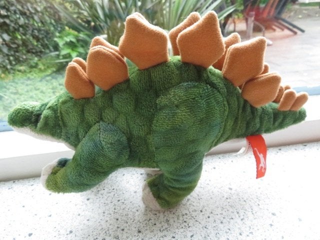 Dinosaurus Stegosaurus van K&M International Wild Republic, Groen, Dinosaurus, Ophalen of Verzenden, Zo goed als nieuw