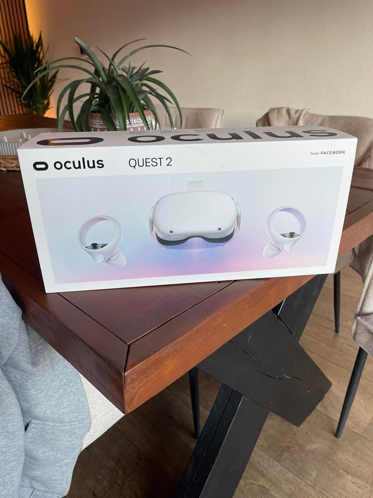 Oculus quest 2, Spelcomputers en Games, Virtual Reality, Ophalen of Verzenden, Zo goed als nieuw, VR-bril, Overige platformen