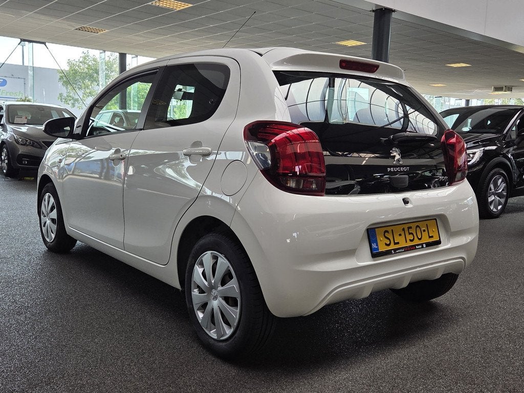 Peugeot 108 1.0 e-VTi Active (bj 2018), Auto's, Peugeot, Gebruikt, Euro 6, 4 stoelen, Wit