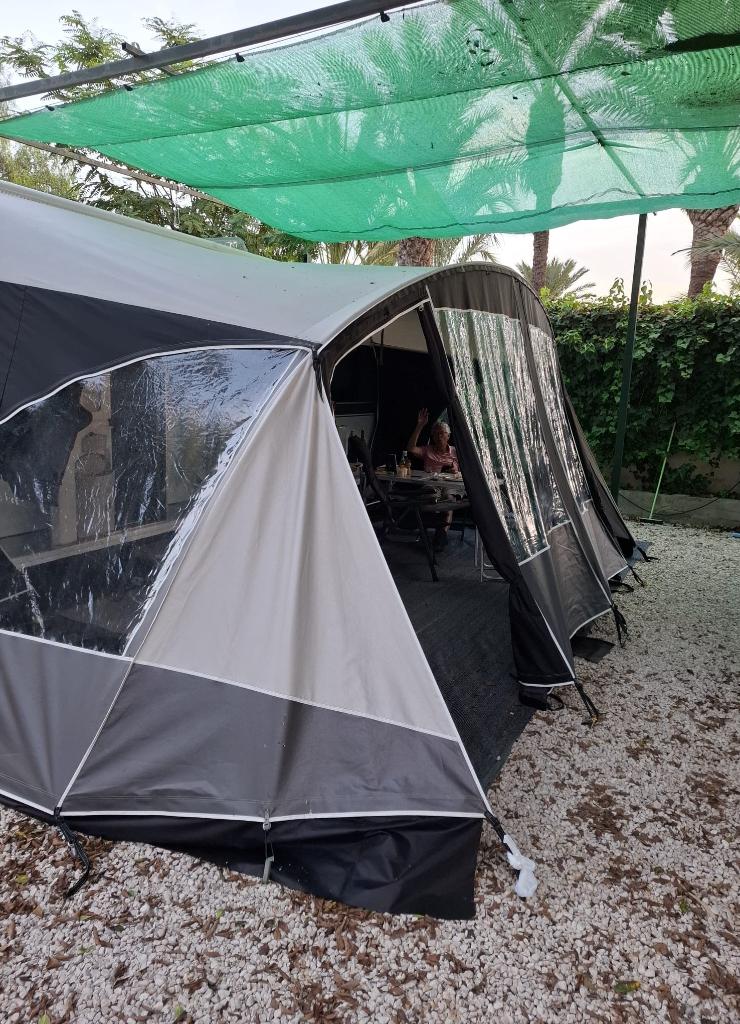 Unico Verona voortent, Caravans en Kamperen, Ophalen, Gebruikt, Ten Cate All Season 200g/m2, Overige merken