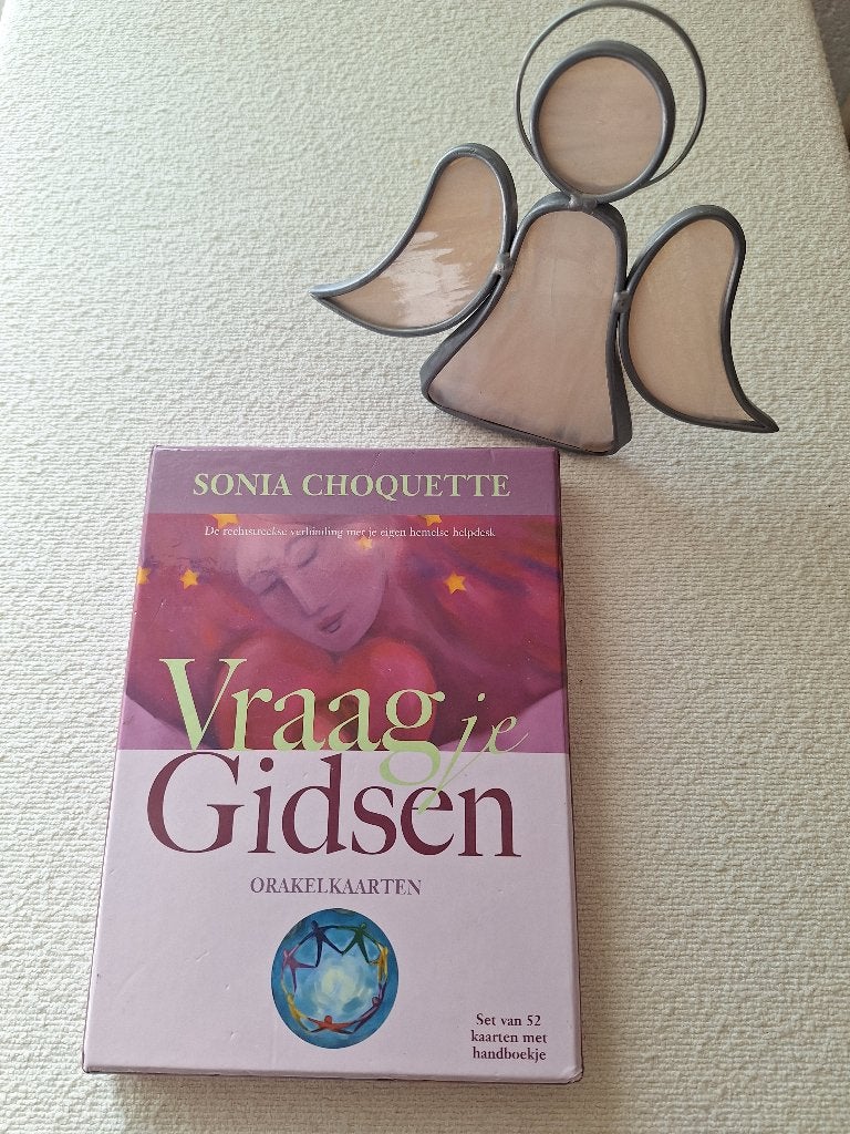 Vraag je gidsen orakelkaarten Sonia Choquette, Ophalen of Verzenden, Zo goed als nieuw, Tarot of Kaarten leggen, Overige typen