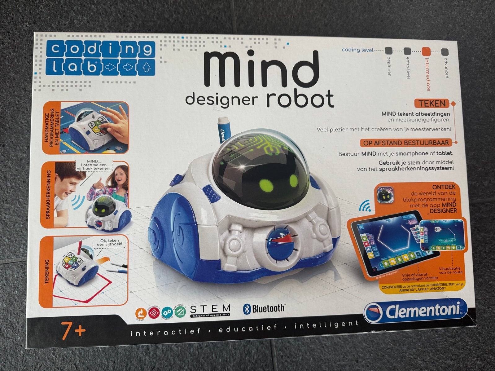 Clementoni Mind Designer Robot - Interactief & Educatief, Ophalen of Verzenden, Zo goed als nieuw, Knutselen