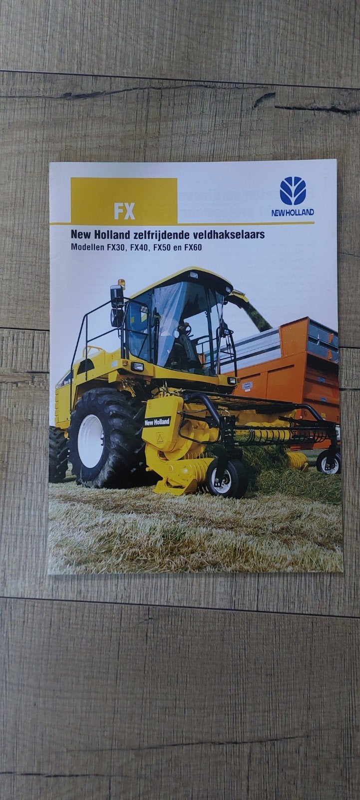 New Holland FX hakselaar folder, Ophalen of Verzenden, Zo goed als nieuw