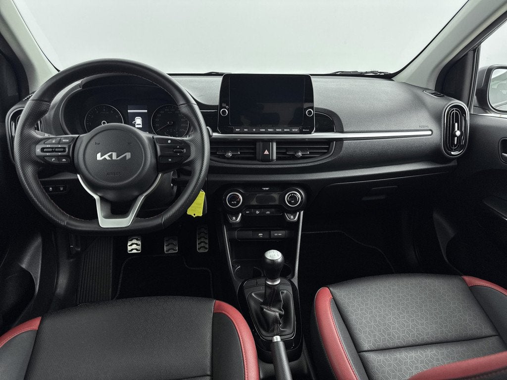 Kia Picanto - 1.0 DPi GT-Line // LEDER // APPLE CARPLAY // C, Auto's, Kia, Voorwielaandrijving, Gebruikt, Leder, Bedrijf