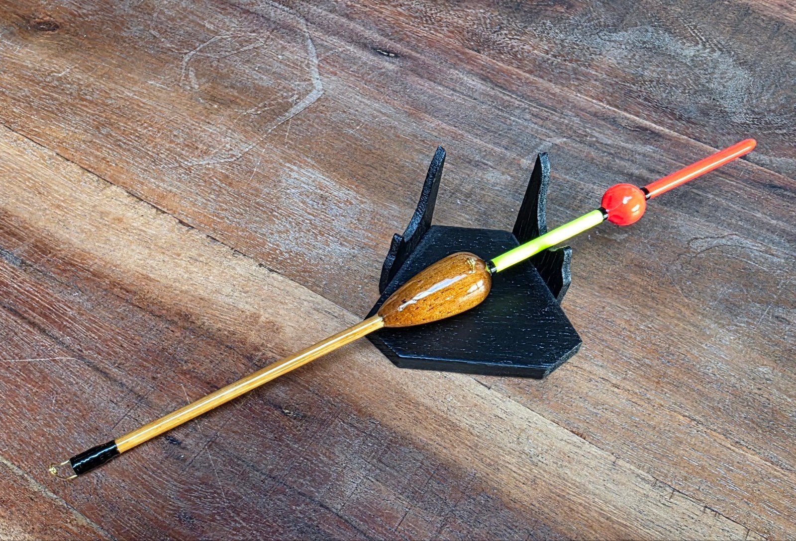Handgemaakte (Premium) snoekbaars pen "HP Floats" Model 77, Watersport en Boten, Ophalen of Verzenden, Nieuw, Dobber of Lood