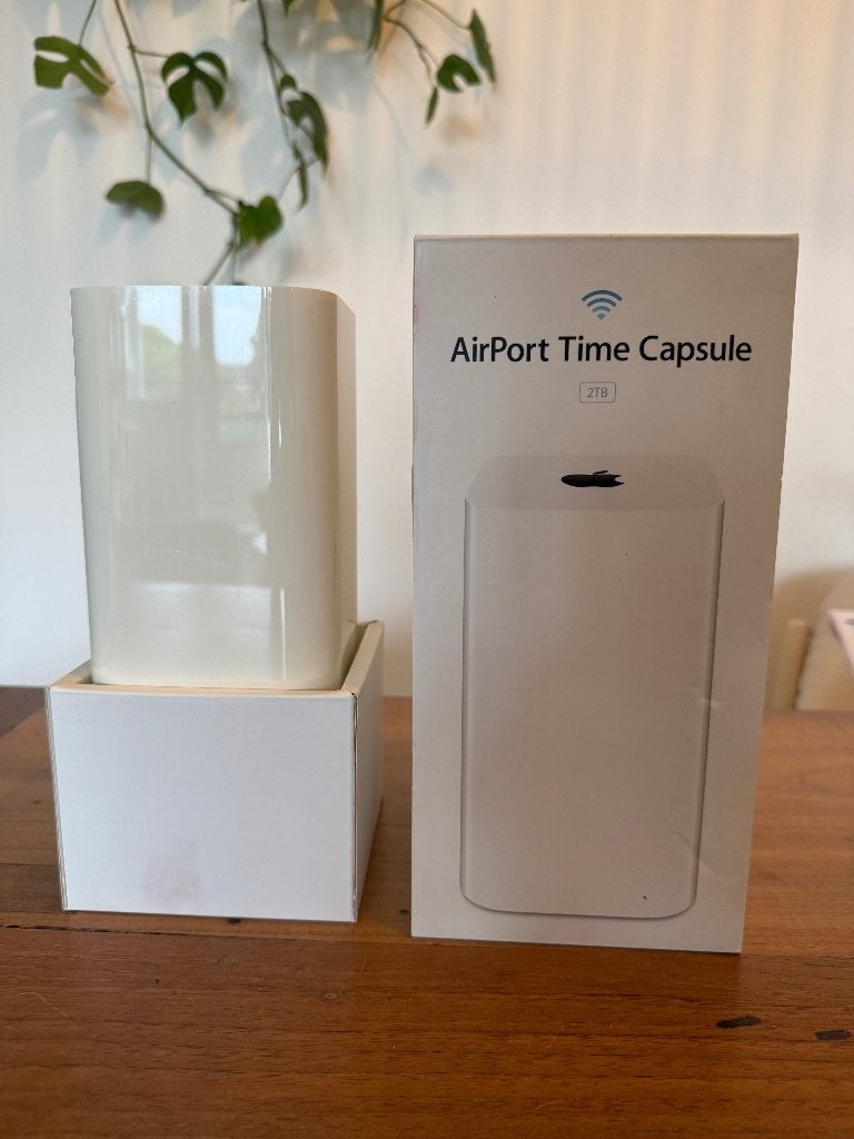 Apple AirPort Extreme, Ophalen of Verzenden, Gebruikt, Router, Apple Time Capsule