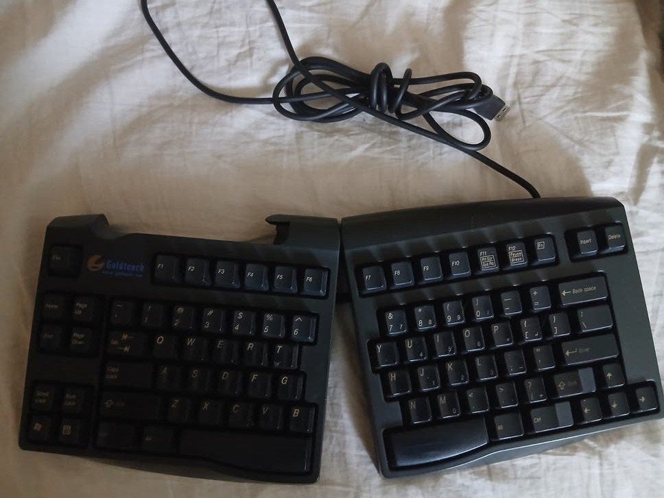 Goldtouch Ergonomisch Toetsenbord - Qwerty - Bedraad, Computers en Software, Ophalen of Verzenden, Ergonomisch