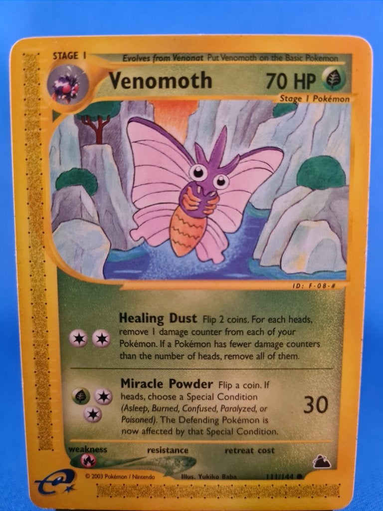 Venomoth 111/144 - Skyridge, Verzenden, Gebruikt
