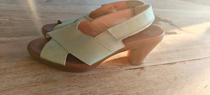 Nieuw El Naturalista mintgroene sandalen pumps maat 40, Overige kleuren, Nieuw, Sandalen of Muiltjes, El Naturalista