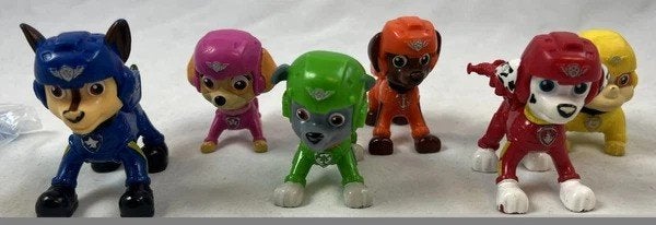 Paw Patrol figurenset 6 stuks Chase Skye Rocky Zuma Marshall