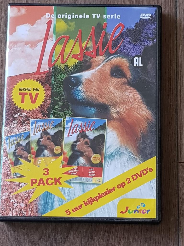 lassie , 2 dvd pack., Alle leeftijden, Ophalen of Verzenden, Zo goed als nieuw