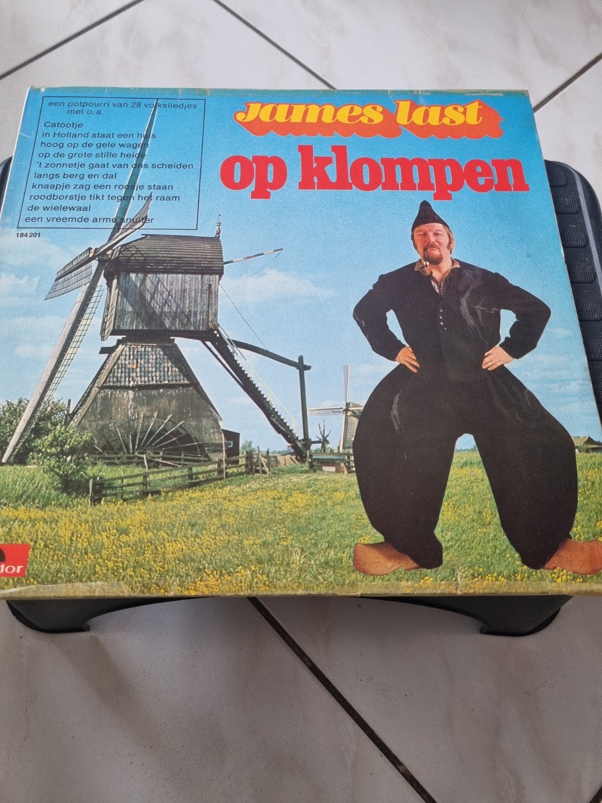 James Last op Klompen LP - Potpourri van 28 Volksliedjes, LP, Gebruikt, Traditioneel en Volksmuziek, Ophalen of Verzenden