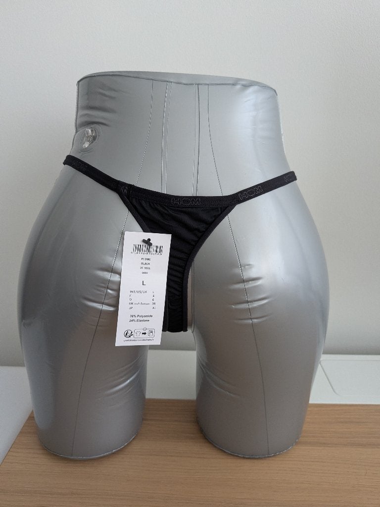HOM plume string mannen, Kleding | Heren, Verzenden, Zwart, Overige typen