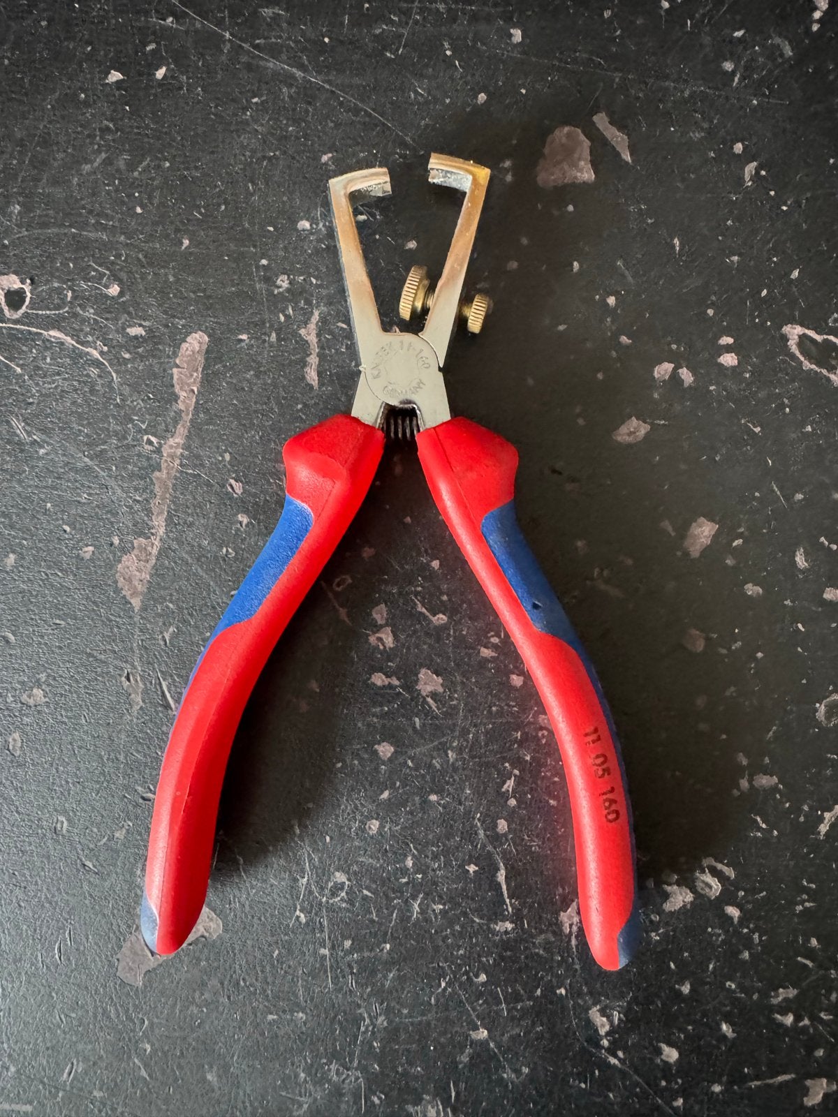 Knipex striptang - 11 05 160, Ophalen of Verzenden, Zo goed als nieuw, Tang, Knipex