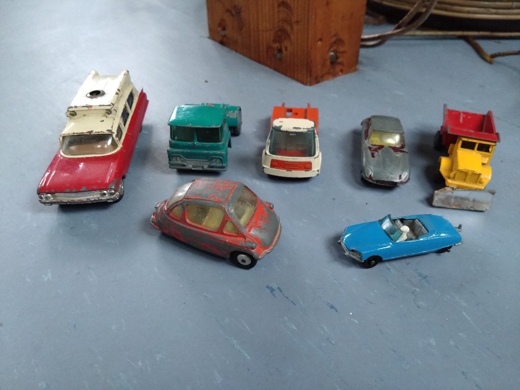 Vintage autotjes Corgy, Tuf-tots, Lesney, Lonestar, Husky, Ophalen of Verzenden