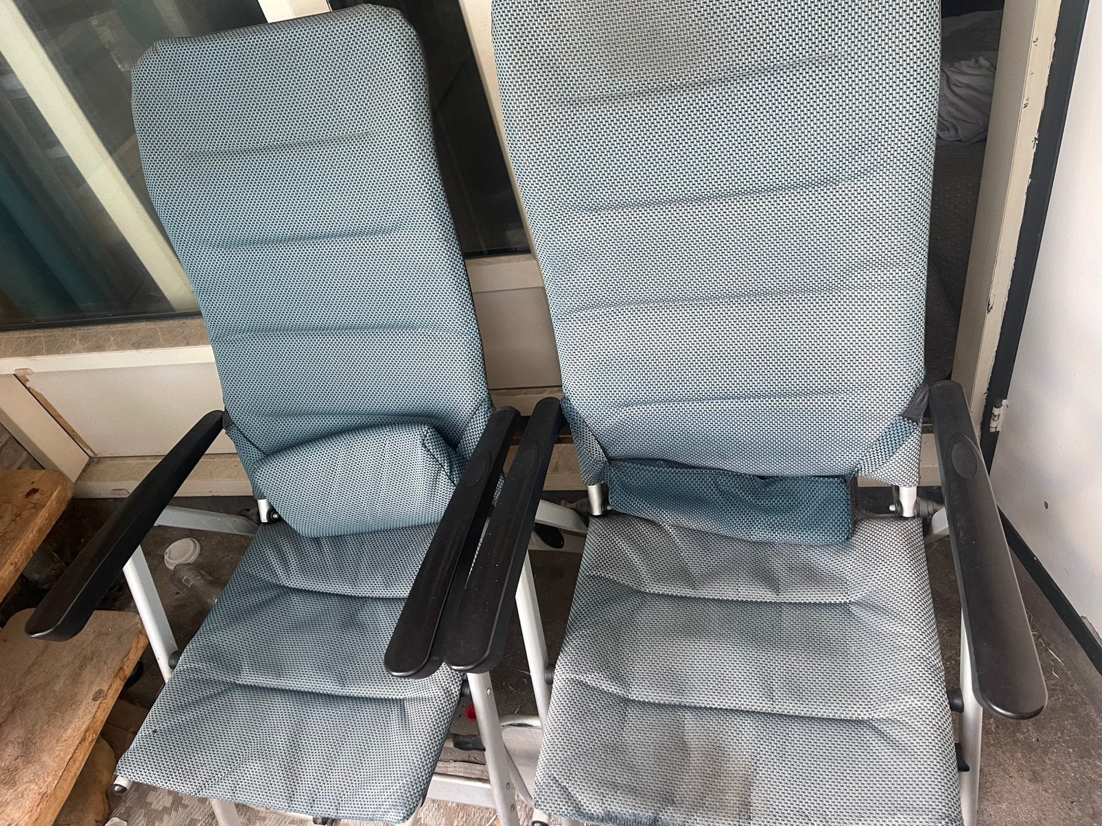2 gratis af te halen tuin stoelen, Ophalen, Zo goed als nieuw, Campingstoel