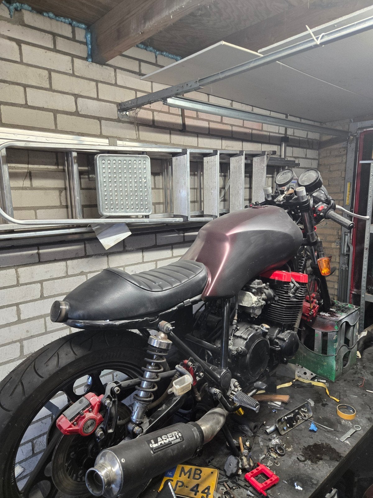 Yamaha xj 900 1987 caferacer project loop of sloop, Ophalen