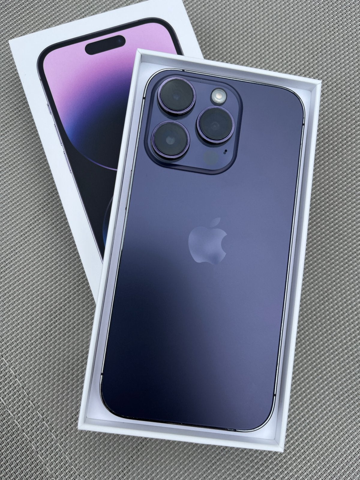 iPhone 14 Pro 128GB - Deep purple, Ophalen, Paars, 90 %, 128 GB