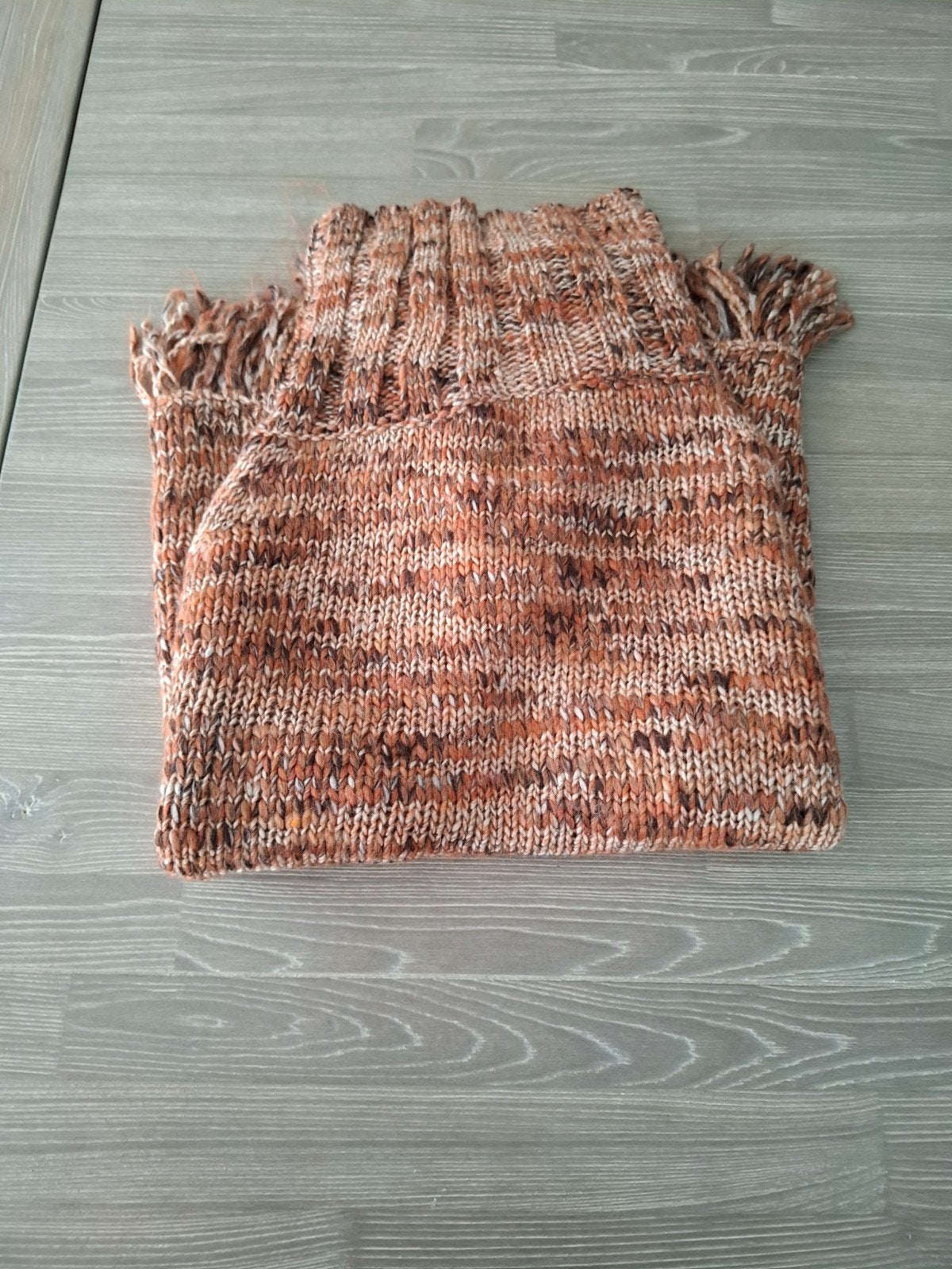 Nieuw Only Chique gebreide poncho met franjes - Maat M, Maat 38/40 (M), Only, Meerkleurig, Nieuw