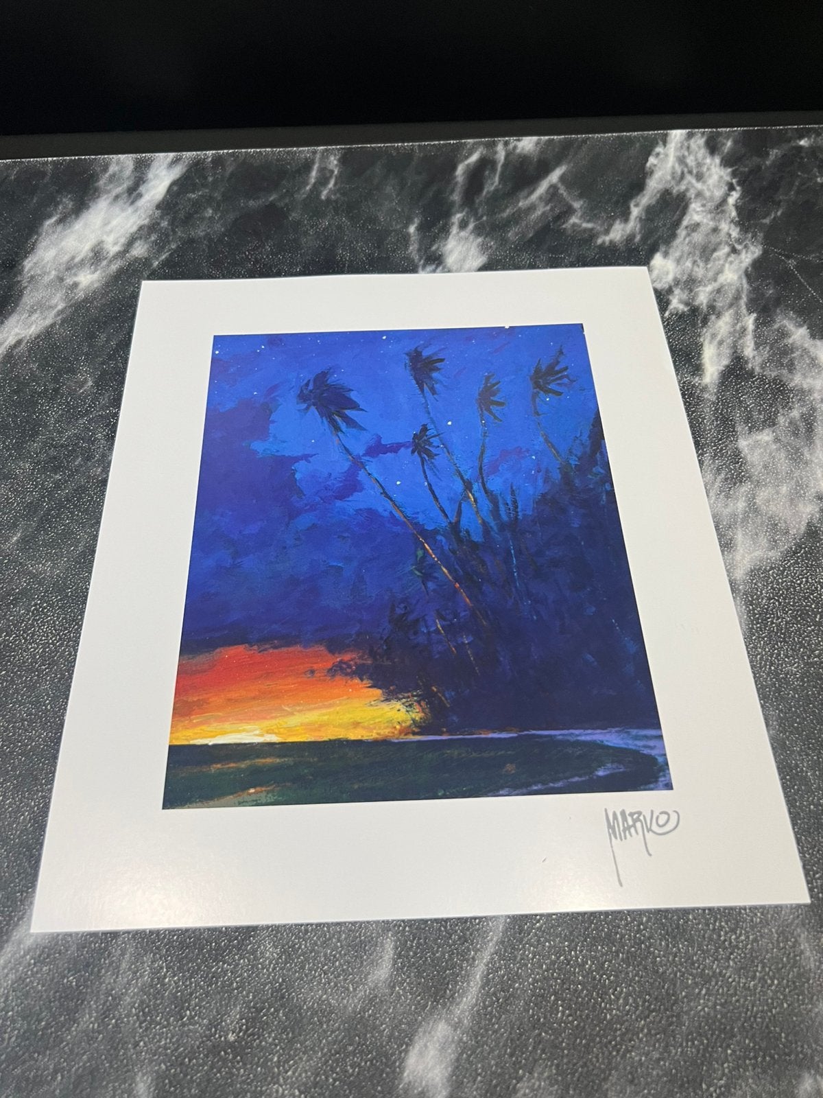 Lithograph Marko Mavrovich How sweet is it to be loved by, Ophalen of Verzenden