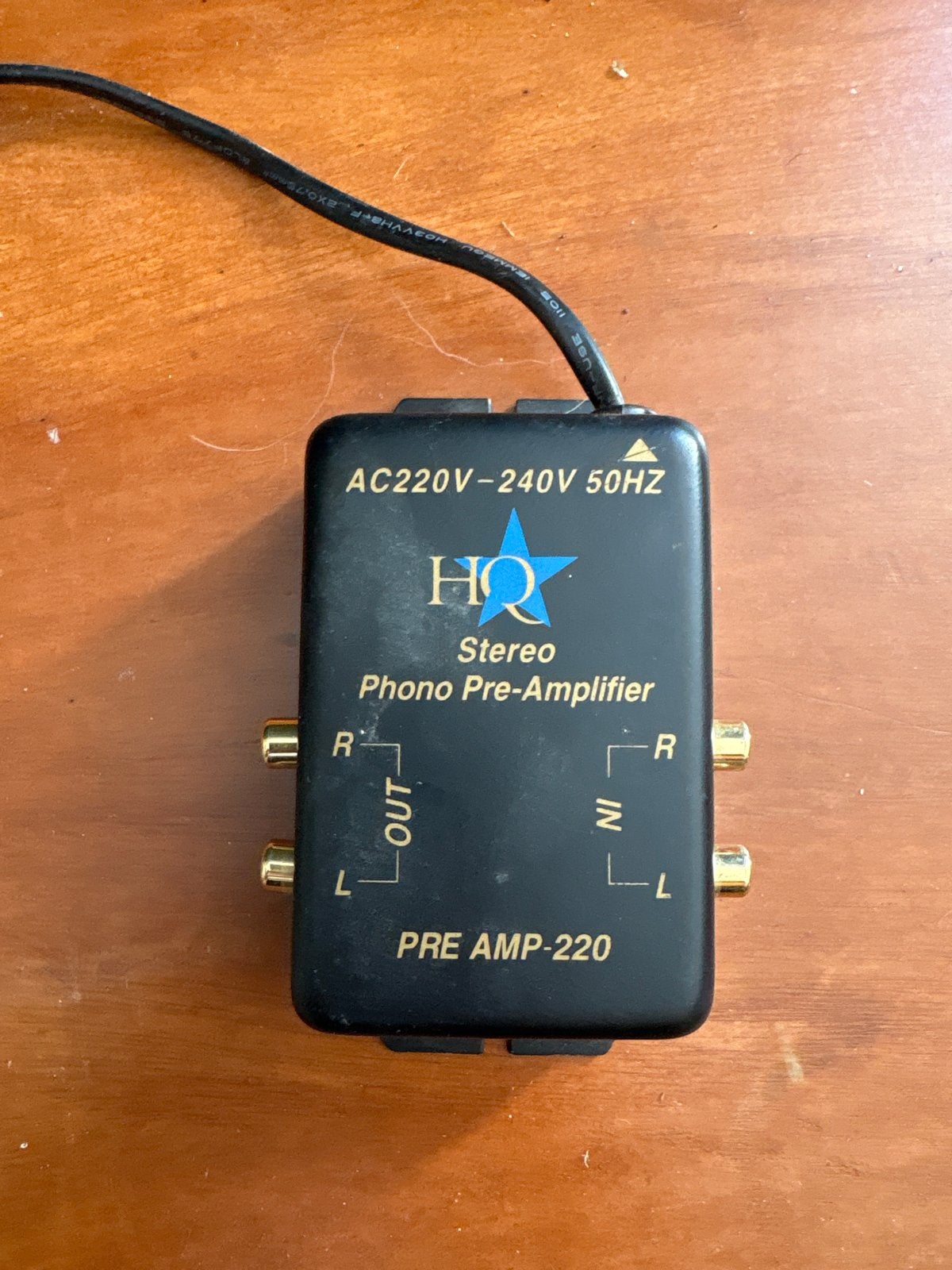HQ Stereo Phono Voorversterker PRE AMP-220, Audio, Tv en Foto, Overige merken, Gebruikt, Ophalen of Verzenden, Minder dan 60 watt