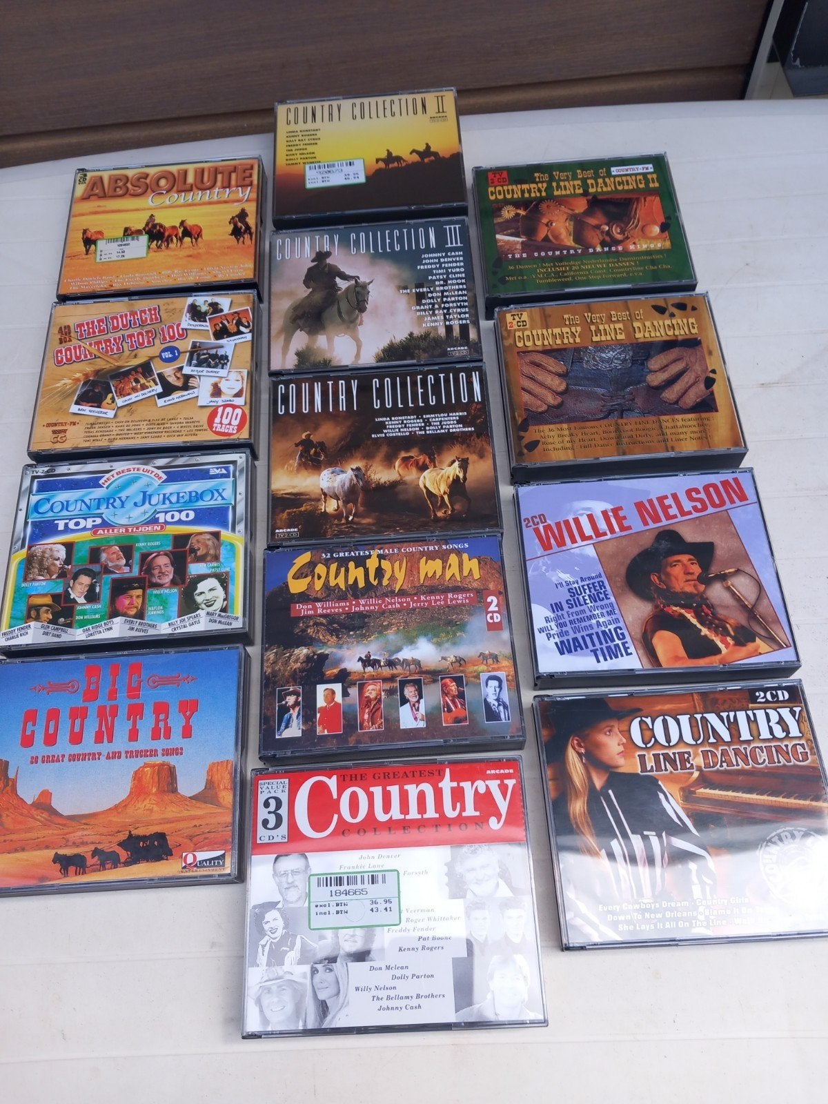 29 cds country en western muziek nieuwst., Cd's en Dvd's, Cd's | Country en Western, Ophalen, Zo goed als nieuw