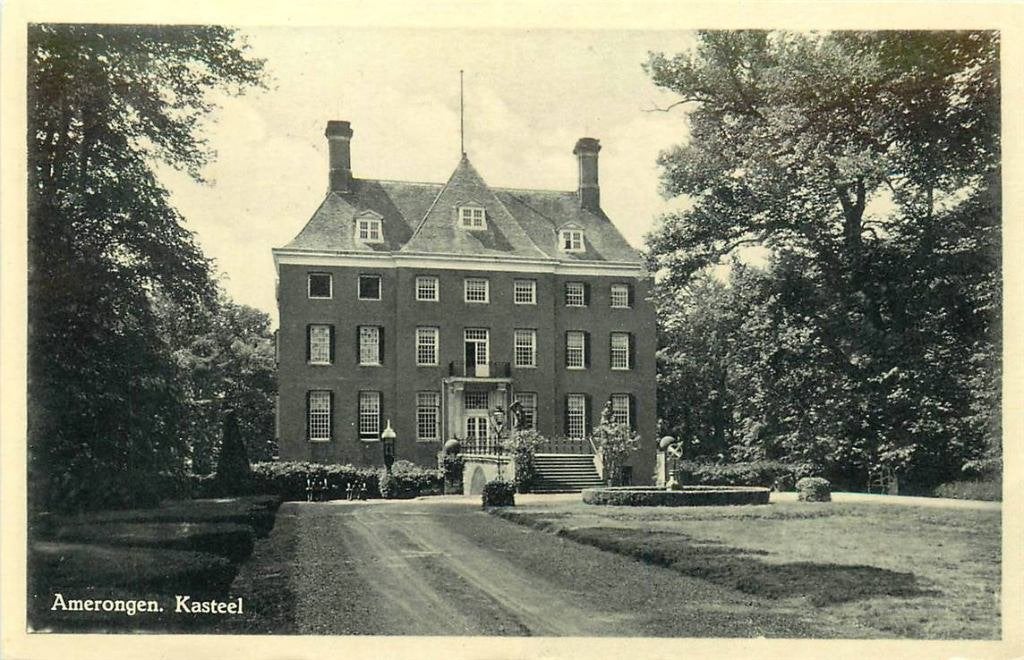 388-373-021 Amerongen Kasteel, Verzenden, Voor 1920, Utrecht