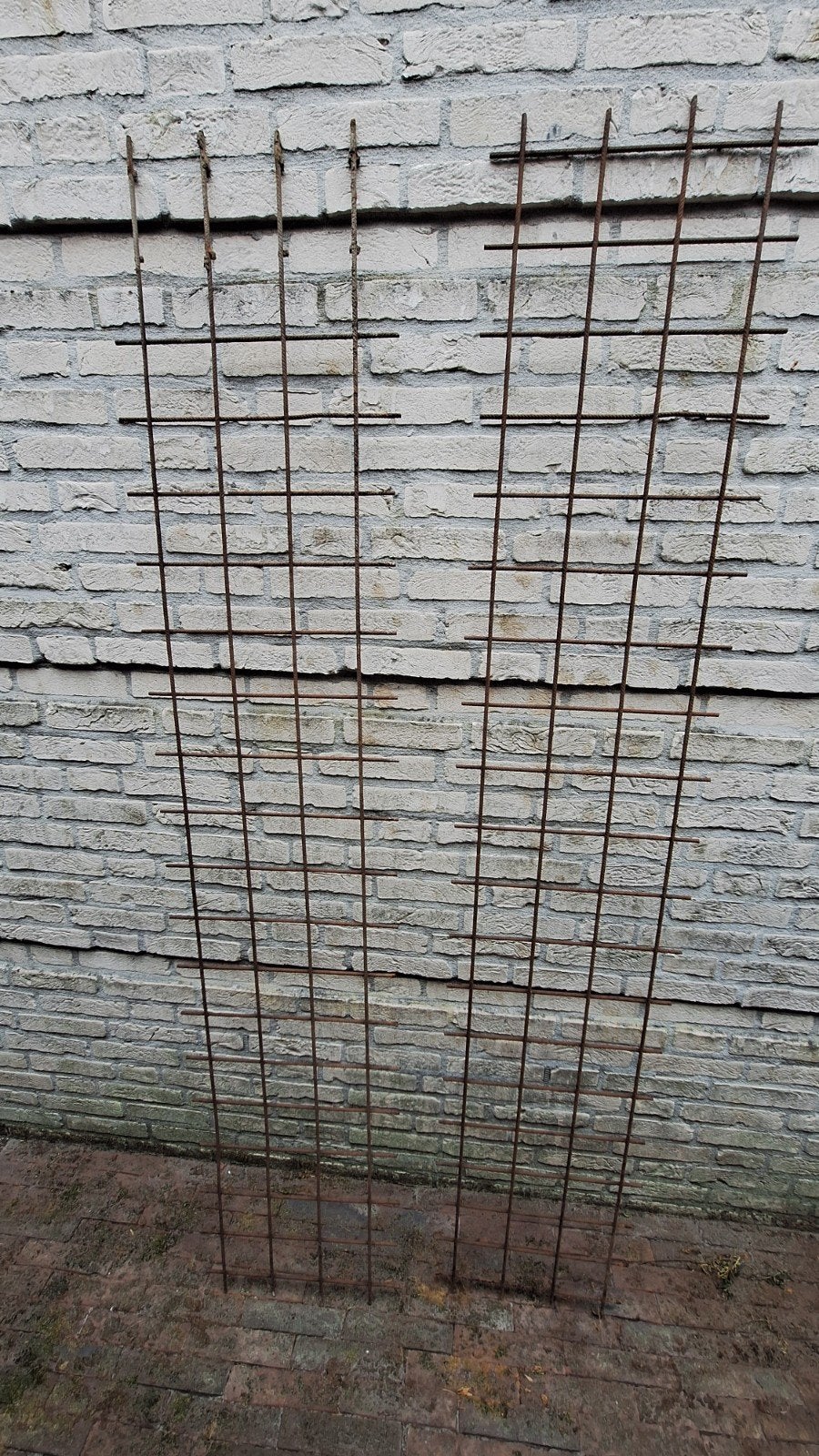 Wapeningsmatten van betonijzer - 2 stuks (198x38,5 cm), Doe-het-zelf en Verbouw, IJzerwaren en Bevestigingsmiddelen, Ophalen