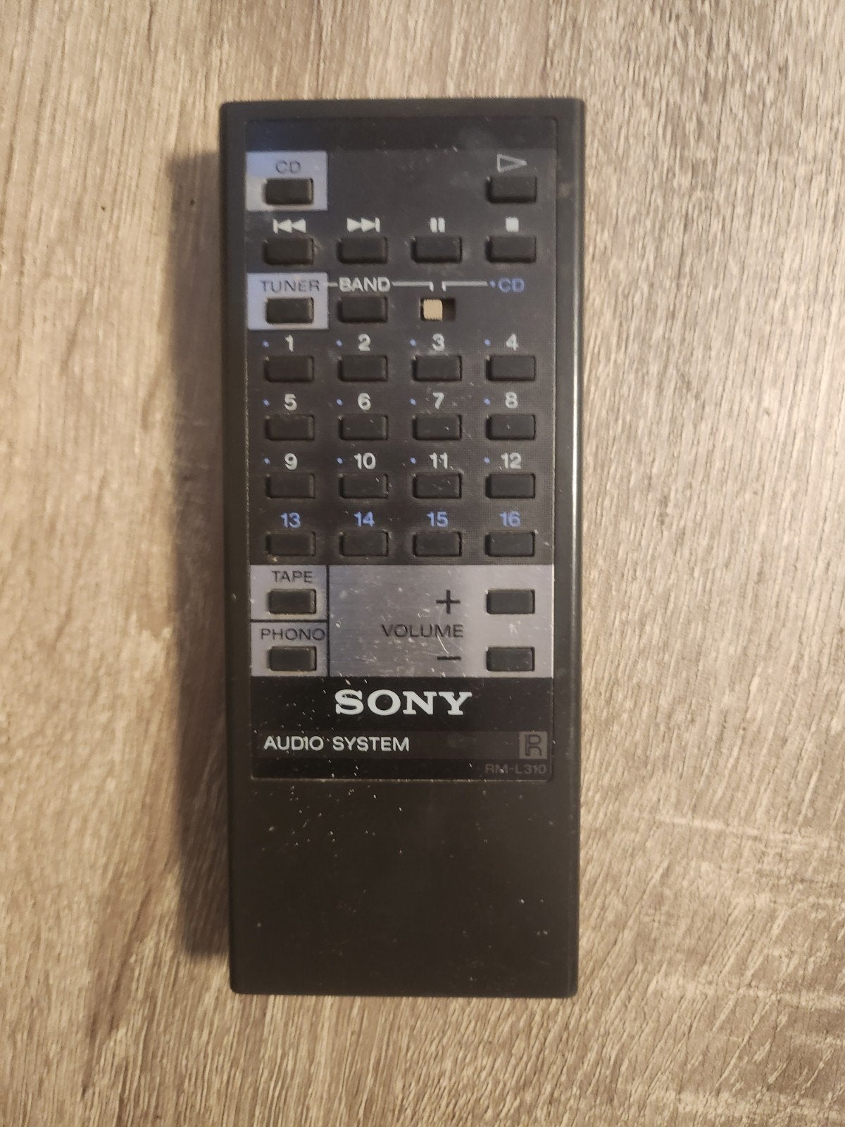 Sony Audio Systeem Afstandsbediening RM-L310, Ophalen of Verzenden, Gebruikt, Origineel, Mediaspeler