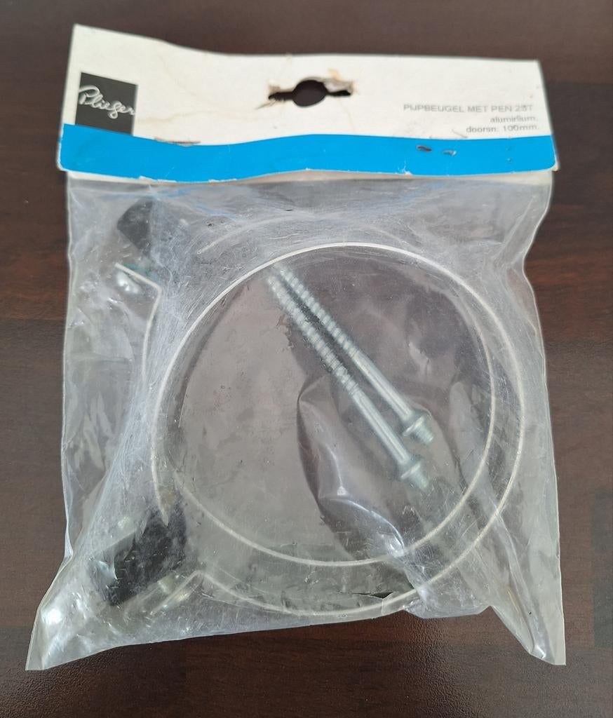 Regenpijp beugels.100 mm, Afvoer, Pvc, Nieuw, Ophalen of Verzenden