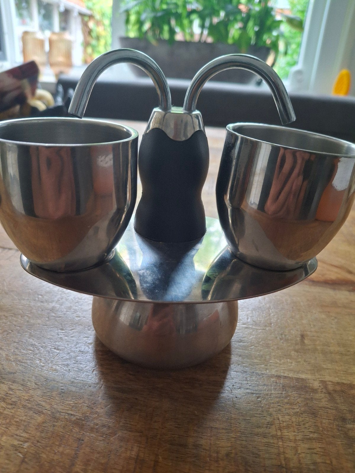 Marksman percolator voor 2 kopjes, Witgoed en Apparatuur, Koffiezetapparaten, Gebruikt, Overige modellen, Gemalen koffie, Ophalen of Verzenden