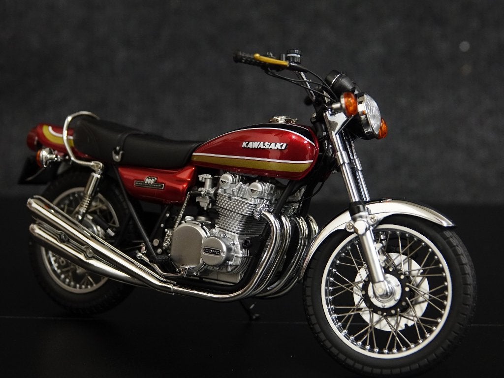 Minichamps 1:12 Kawasaki 900 Z1 Super 4 1972 rood, Minichamps, Onbekend, Nieuw, Ophalen of Verzenden