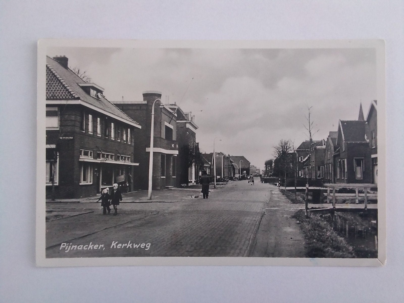 Ansichtkaart Pijnacker Kerkweg, Verzamelen, Ansichtkaarten | Nederland, Verzenden, 1960 tot 1980, Zuid-Holland