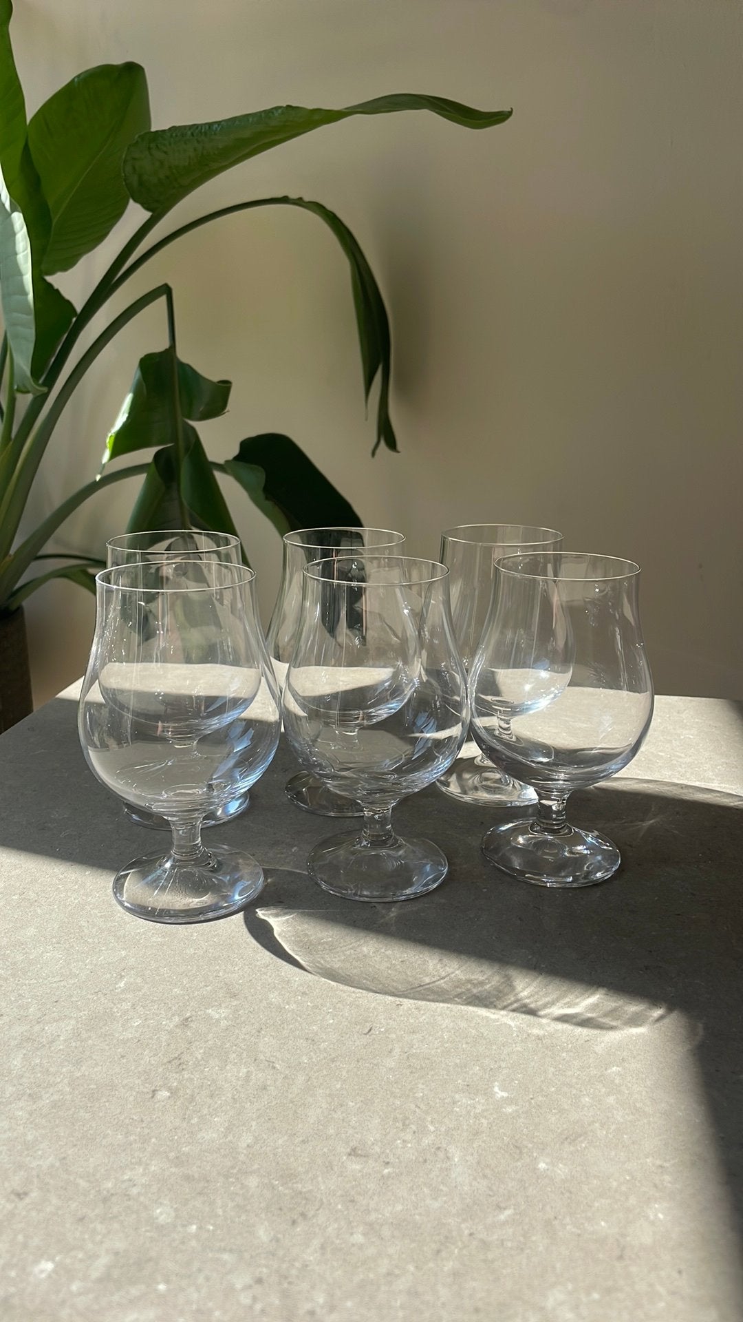 Bierglazen 6 stuks, Ophalen, Zo goed als nieuw, Bierglas