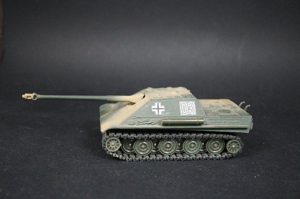 Solido Duitse Jagdpanther tank met camo - 1/50 - TOP, Ophalen of Verzenden, Zo goed als nieuw, Overige typen, Overige merken