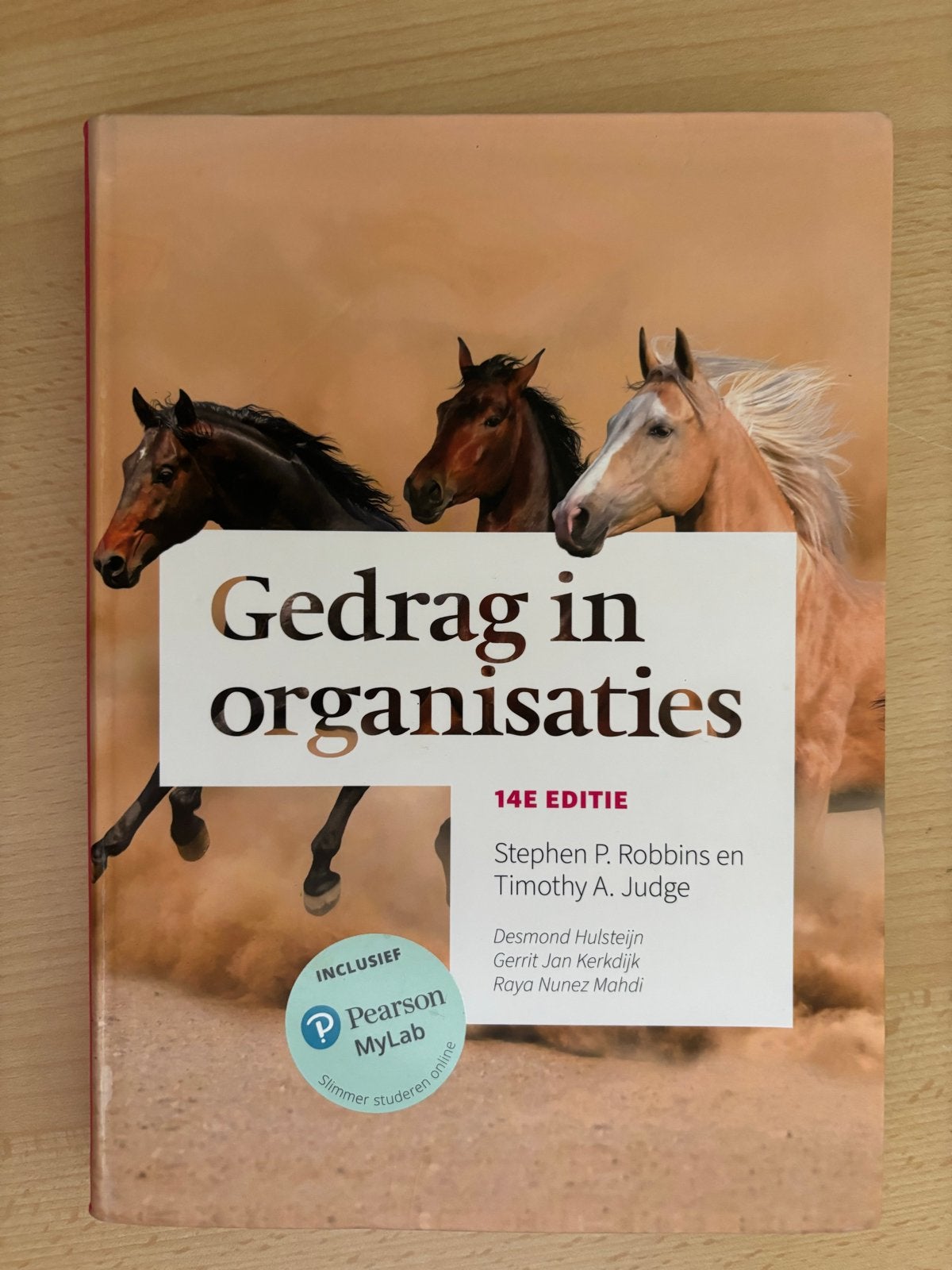 Gedrag in organisaties - 14e editie (incl. MyLab), Ophalen of Verzenden, Gamma, Zo goed als nieuw, HBO