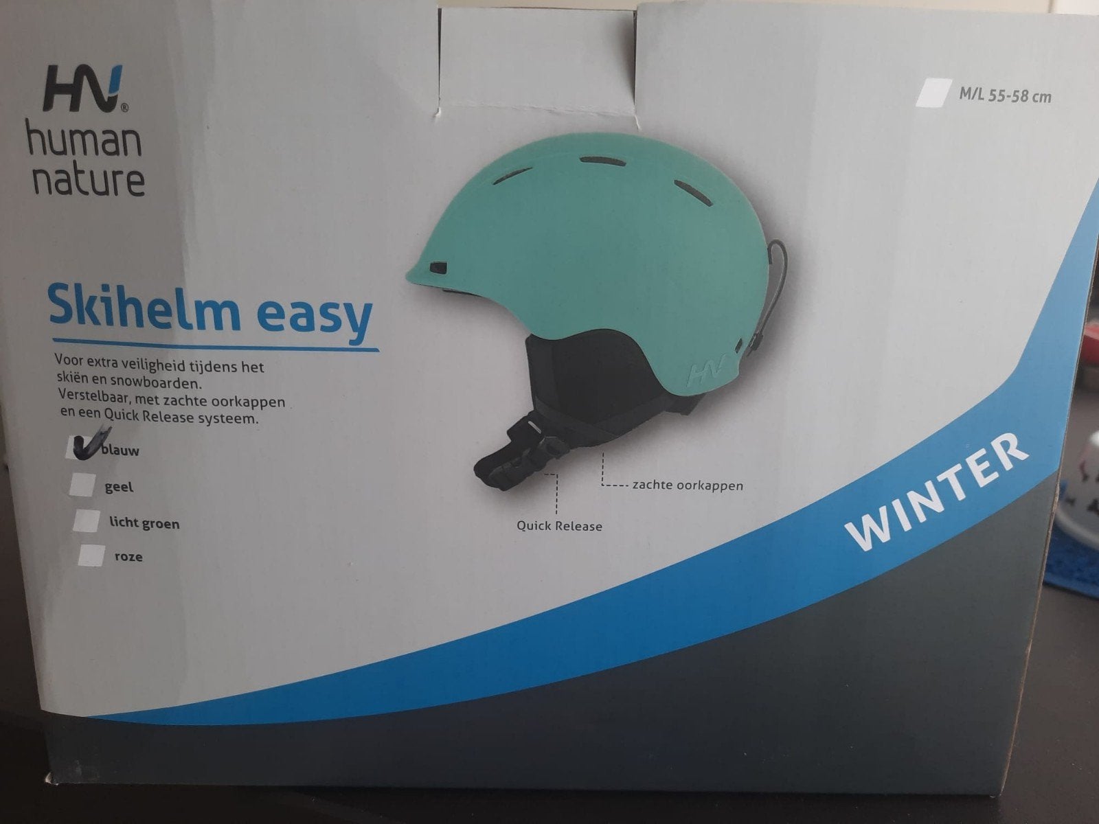 skihelm nieuw in doos, Ophalen, Nieuw, Heer of Dame