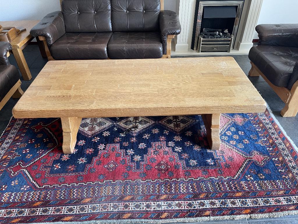 Oisterwijk - Salontafel, Ophalen, Eikenhout, 50 tot 100 cm, Zo goed als nieuw